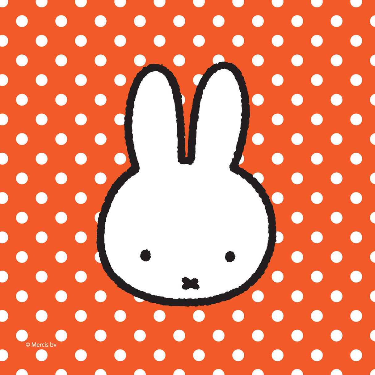 Serviettes Miffy à barbe blanche Haza, 20 pcs.