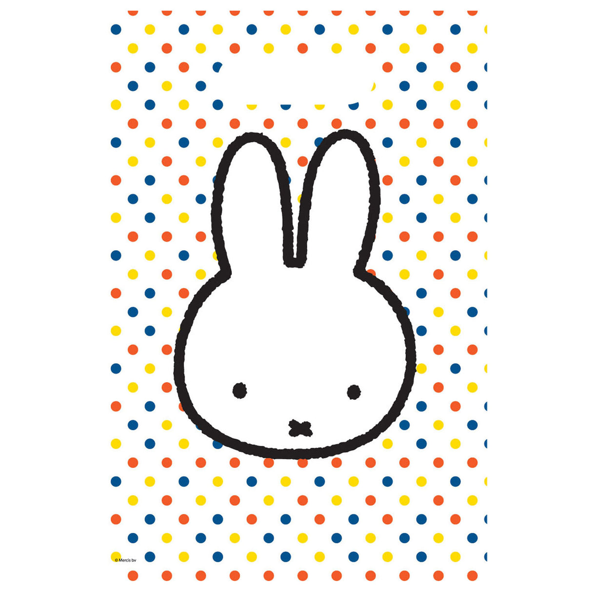 Haza barbe blanche Miffy sacs de distribution, 6 pcs.