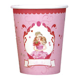 Gobelets princesse barbe blanche Haza, 8 pcs.