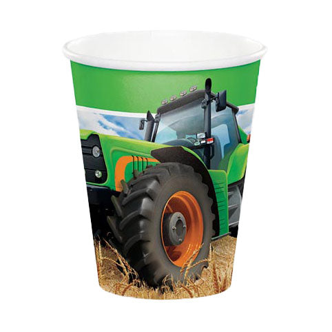Gobelets pour tracteur à barbe blanche Haza, 8 pcs.