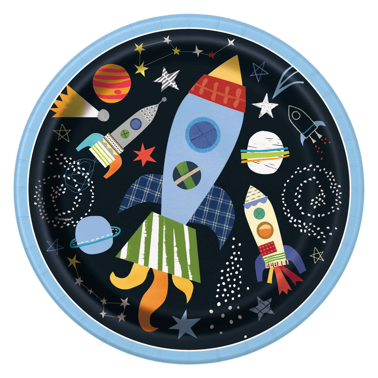 Plaques spatiales Haza barbe blanche, 8 pcs.