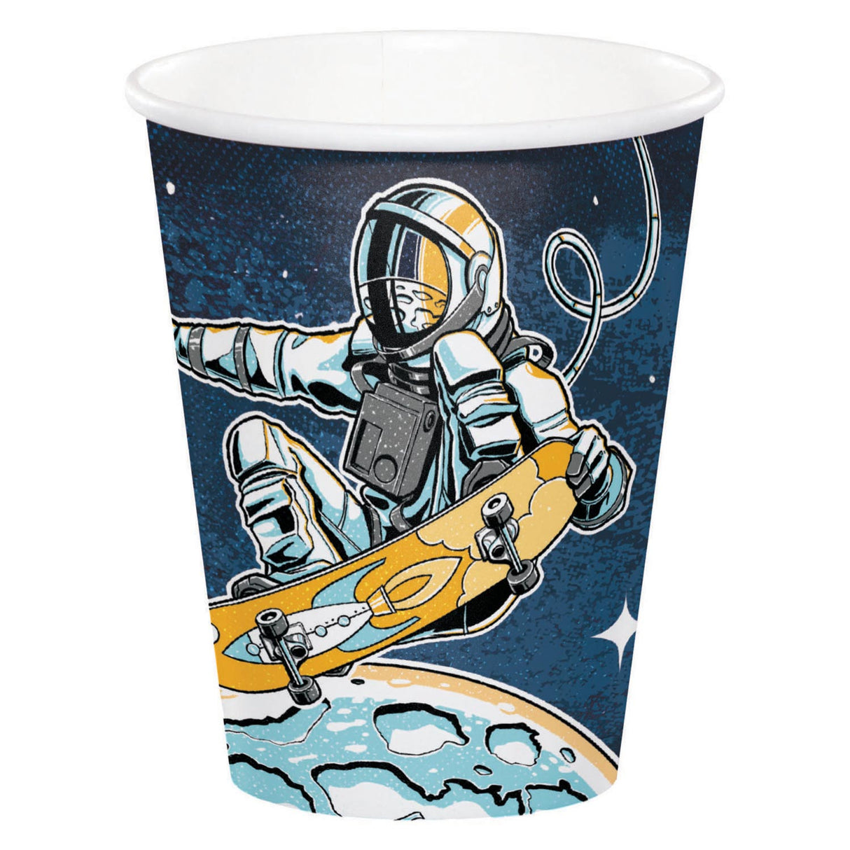 Gobelets d'astronaute Haza barbe blanche, 8 pièces.