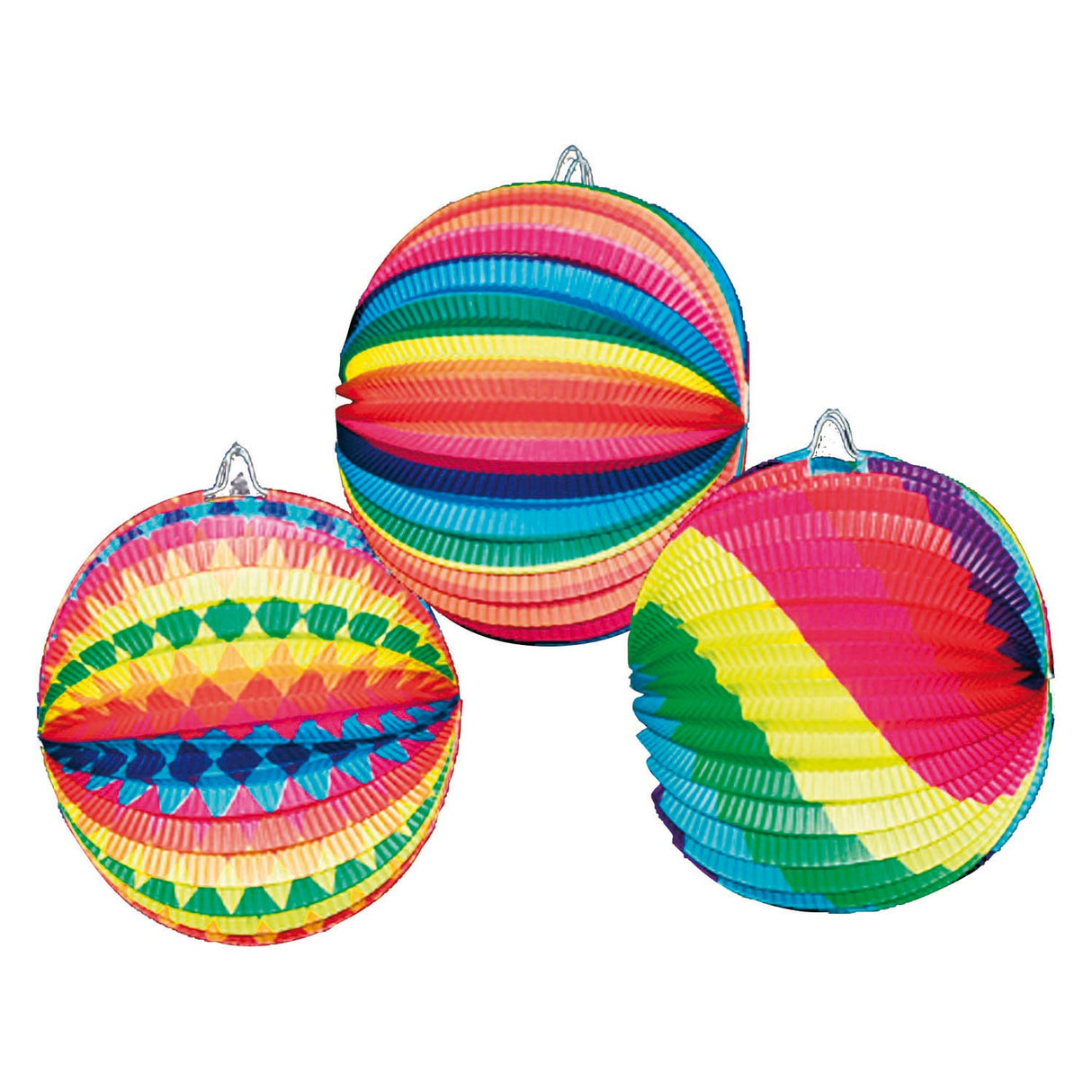 Lanterne boule Haza barbe blanche, 23cm