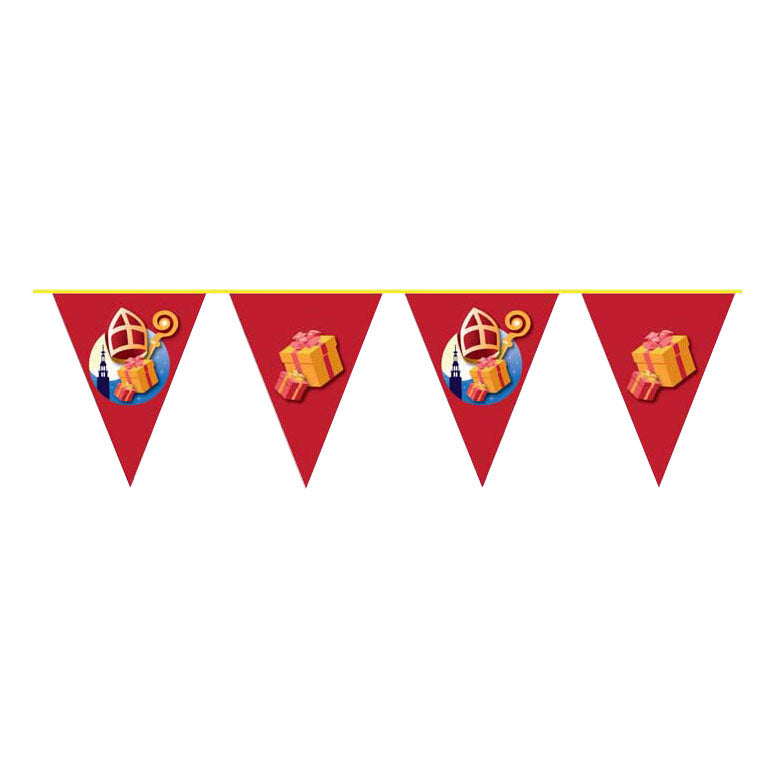 Haza Witbaard Flag Line Sinterklaas, 10 mètres