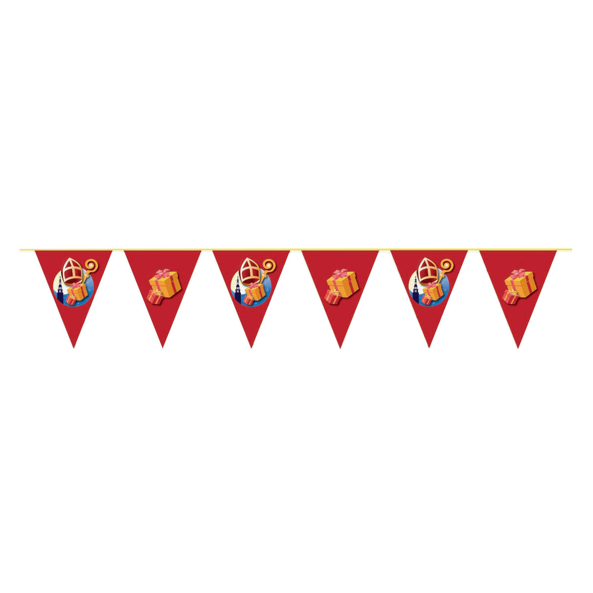 Haza Witbaard Flag Line Sinterklaas, 10 mètres