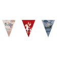 Haza barbe blanche drapeau ligne saint co. - 6m