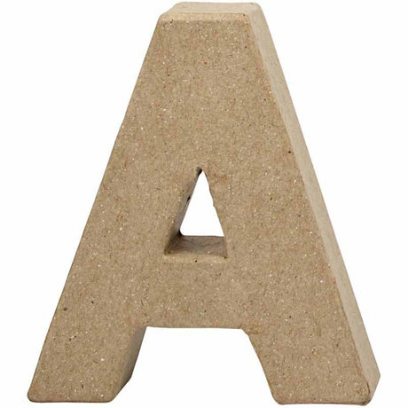 Lettre d'entreprise Creativ papier mâché - a, 10cm