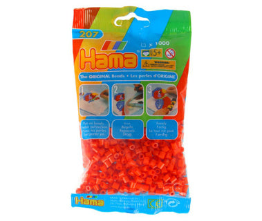 Hama perles à repasser 1000 orange
