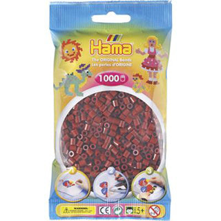 Perles thermocollantes Hama midi - rouge bordeaux (030), 1000 pcs.