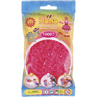 Hama perles à repasser 1000 pièces fuchsia