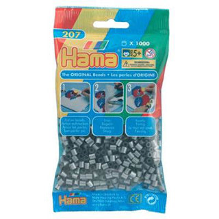 Hama perles thermocollantes argent - 1000 pièces pour la créativité et la motricité