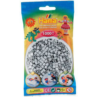 Perles thermocollantes Hama midi - gris clair (070), 1000 pcs.