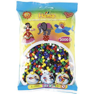 Perles à repasser Hama 3000 pièces primaires