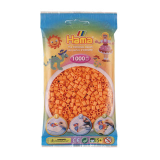 Perles thermocollantes Hama midi - abricot (79), 1000 pcs.