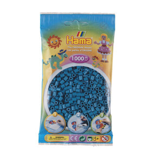 Perles thermocollantes Hama midi - bleu pétrole (83), 1000 pcs.