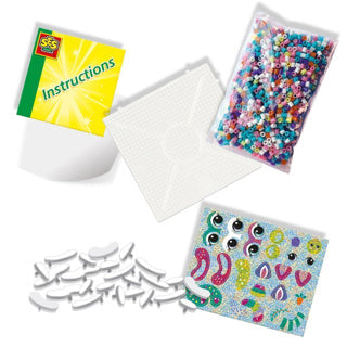 Ensemble de perles thermocollantes SES - FunPins Animaux pailletés