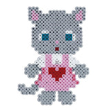 Coffret cadeau de déguisement de chat avec perles thermocollantes Hama – 2 500 perles