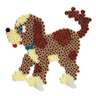Set de perles thermocollantes Hama midi - chiens et chats, 2000 pcs.