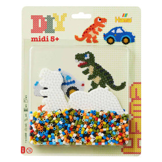 Perles thermocollantes hama sans marque sans marque dinosaure – 1100 pièces