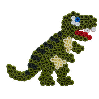 Perles thermocollantes hama sans marque sans marque dinosaure – 1100 pièces