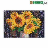 Ses beedz art : perles thermocollantes tournesols | 2 pièces