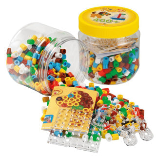 Hama perles thermocollantes maxi set en pot 400+ pièces