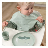 Assiette enfant Done by Deer croco vert