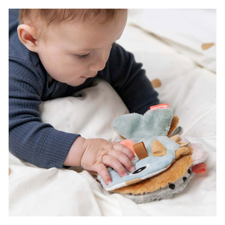 Réalisé par des cerfs, livre sensoriel pour bébé, amis de la mer