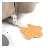 Done by deer jouet sur le ventre croco beige
