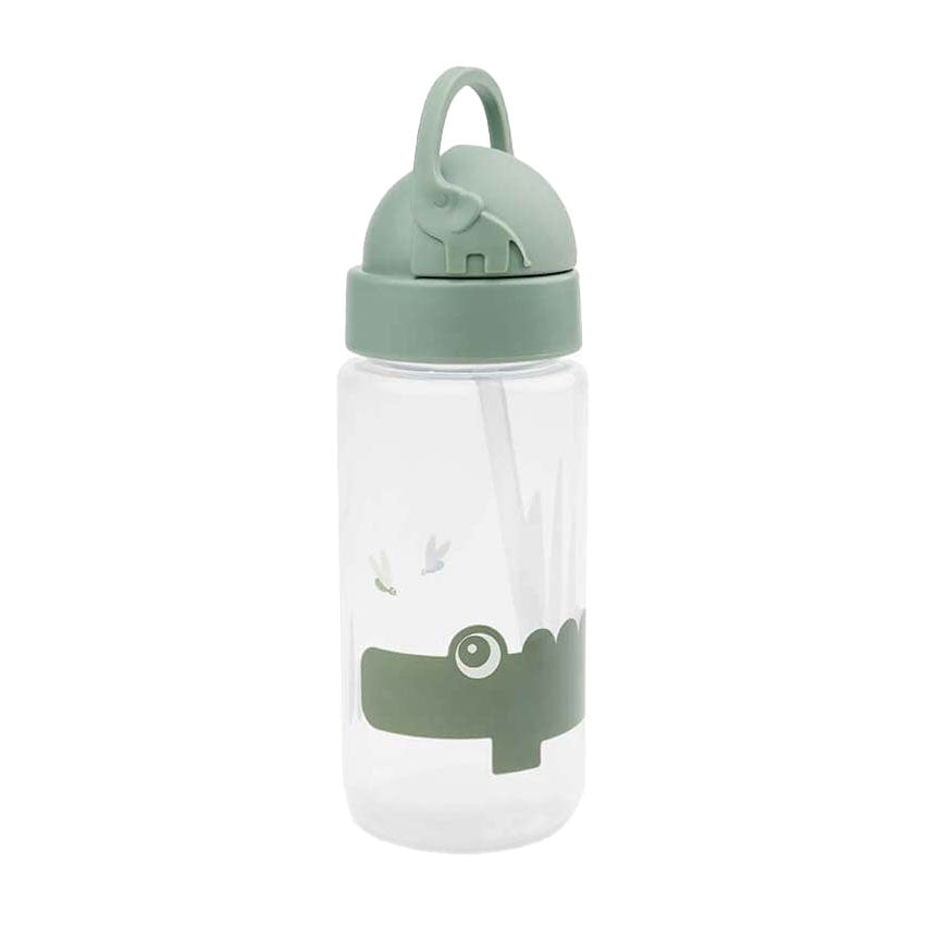 Done by deer tasse en paille croco vert, 350ml