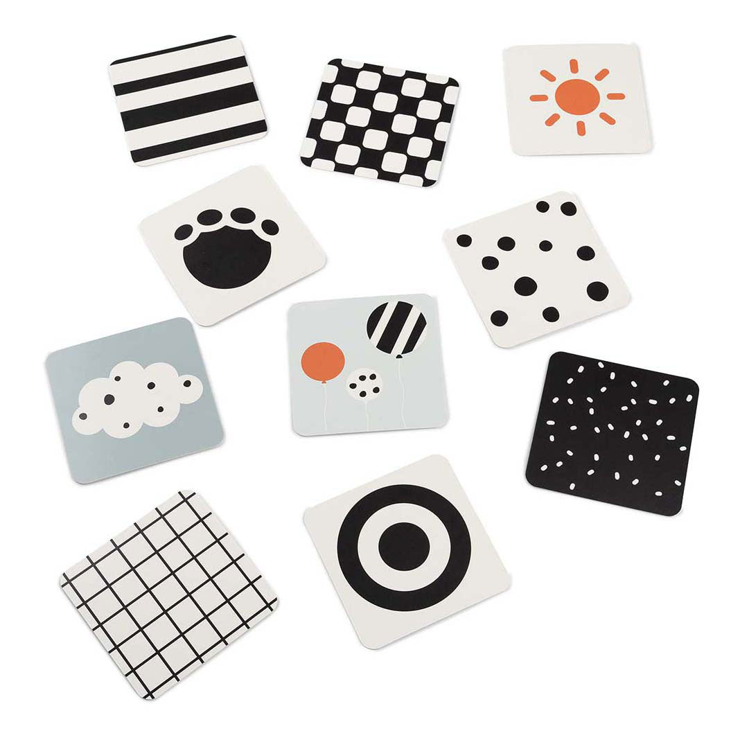 Carte de contraste Done by Deer Baby, amis cerfs, 10 pcs.