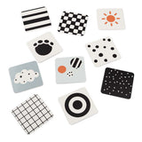Carte de contraste Done by Deer Baby, amis cerfs, 10 pcs.