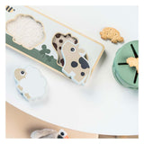 Puzzle sensoriel Done by Deer, petite ferme, 3 pcs.