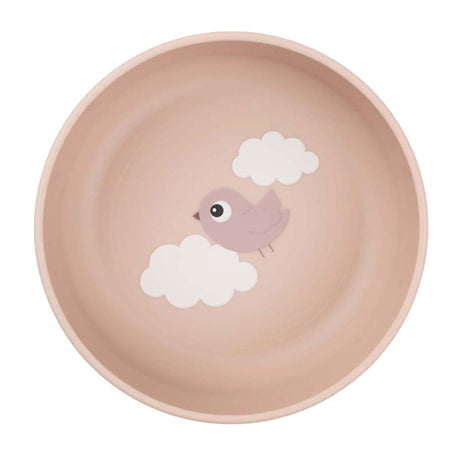 Done by Deer Bol de nourriture Happy Clouds Rose