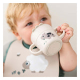 Done by deer gobelet petite ferme beige, 215ml