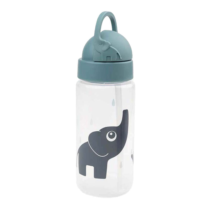 Tasse en paille Done by Deer Elphee bleu, 350ml