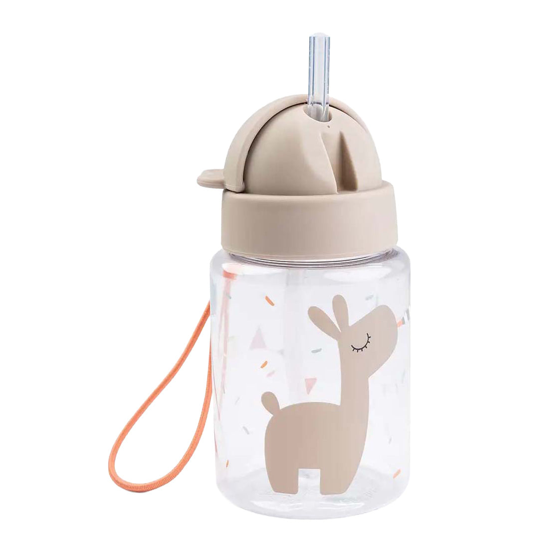 Gobelet en paille Done by Deer 280ml - beige