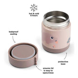 Done by Deer Récipient alimentaire isolé Tiny Farm - Rose