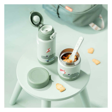 Contenant alimentaire isotherme Done by Deer 300ml - vert