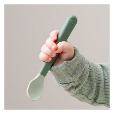 Done by deer foodie baby lepels groen - 3dlg.