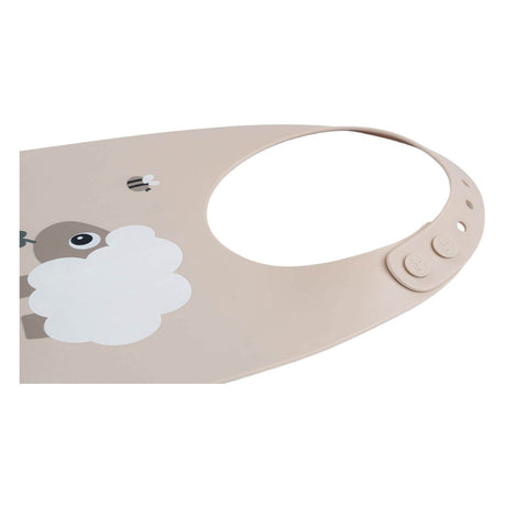 Done by deer siliconen slabbetje sheepy - zand