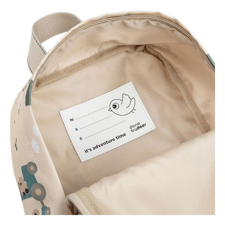 Done by deer kleine rugzak tiny farm zand - 4 l