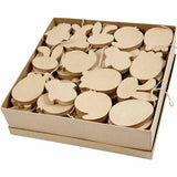Creativ company Décorations de Pâques, h: 10 cm, épaisseur 12 mm, 114 pièces 1 boîte