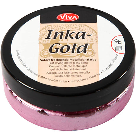 Creativ Company Inka -Gold Glosswax - Magenta, 50ml