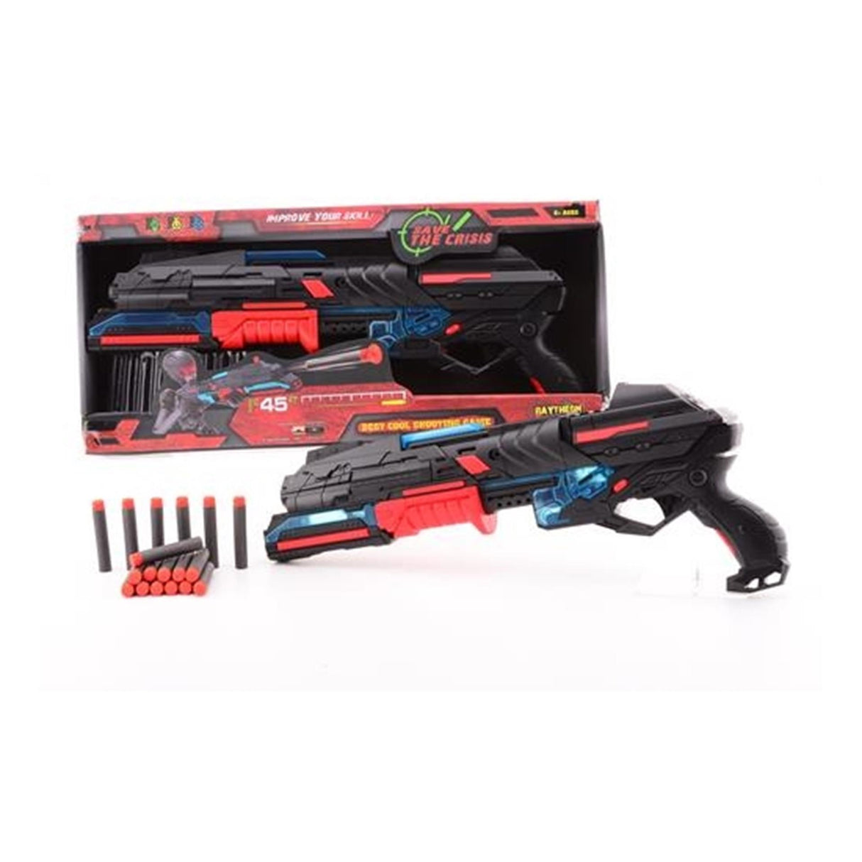 Johntoy servir protéger pistolet grand 50 cm avec
