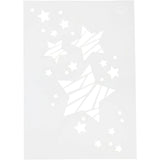 Creativ Company Flexible Template Stars A4