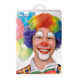 Boland wig Clown Multi -Coloresch Erwuessener