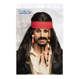 Boland perruque tobias avec bandana, moustache et barbe