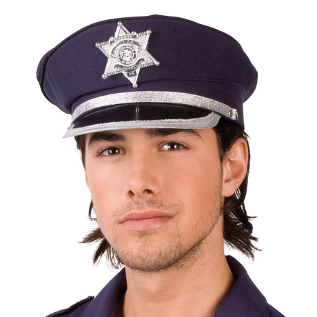 Casquette d'officier de police Boland (taille réglable)