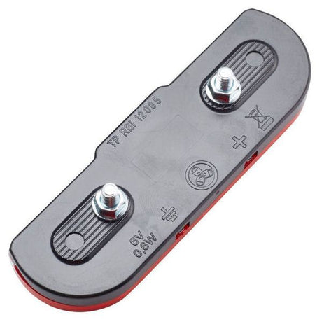 Trelock Carriage Light LS613 Duo plat - 50 mm (pack de montage)